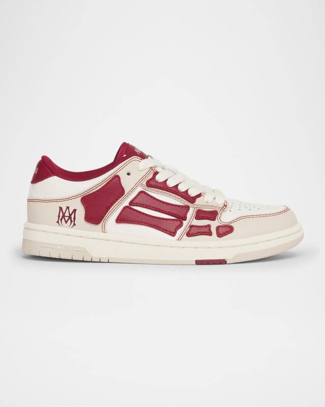 Skel Varsity Tricolor Low-Top Sneakers